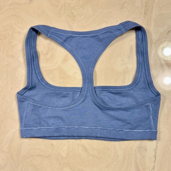 🔥PINK VICTORIA’S SECRET Cotton Dorm Bling Bralette & Boyshorts Dusty Iris LARGE - Picture 10 of 16